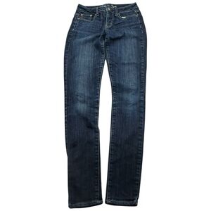 American Eagle Super Skinny Stretch Jeans Womens 0 Dark Wash Low Rise